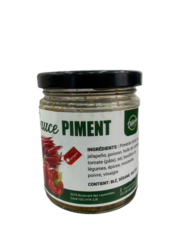 Sauce piment Délices D'Asta